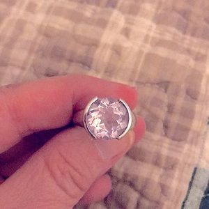 5ct Pink Amethyst .925 Ring